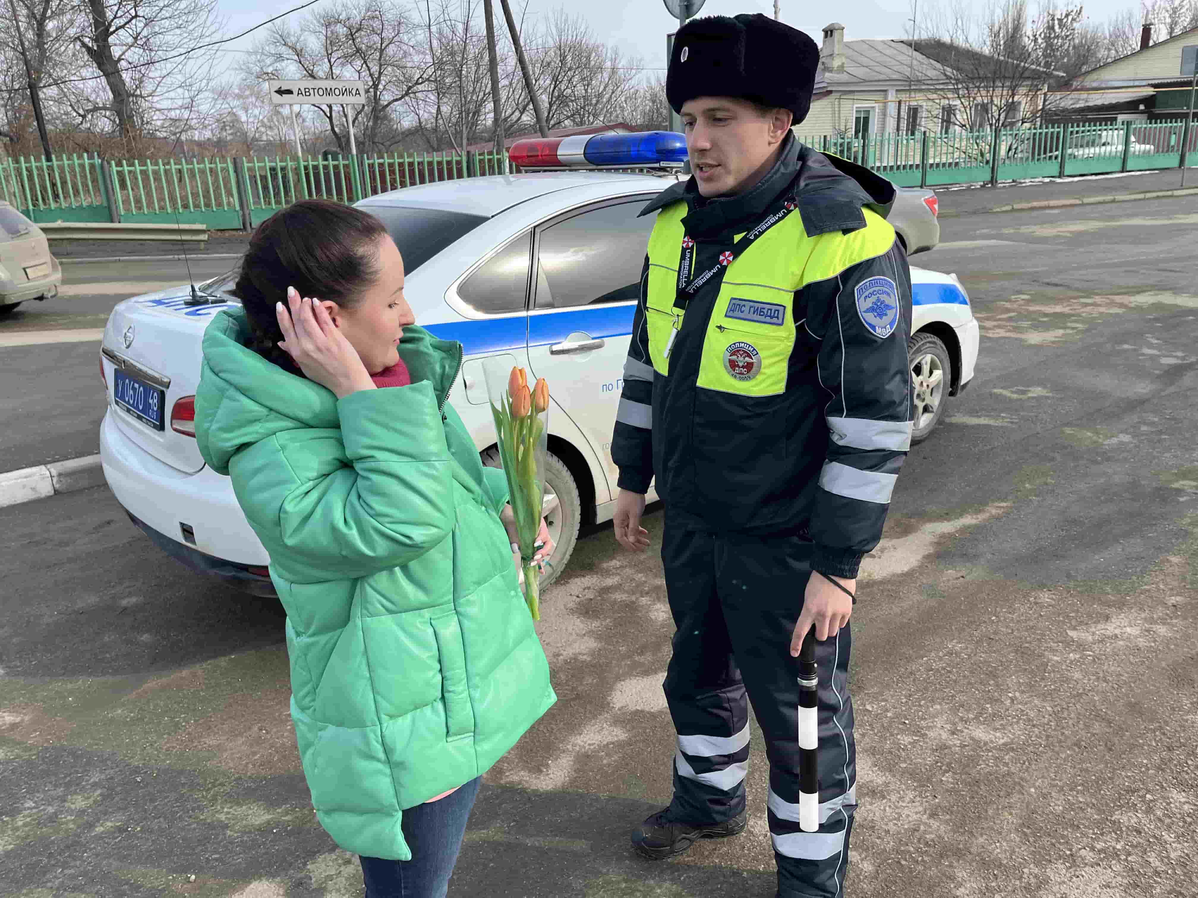 Сотрудники ОГИБДД ОМВД провели акцию 